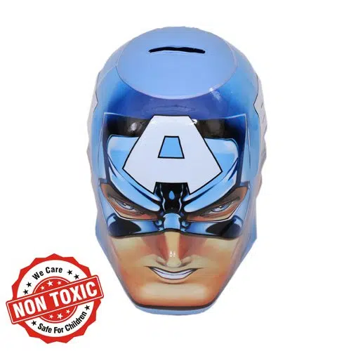 captain america coin bank