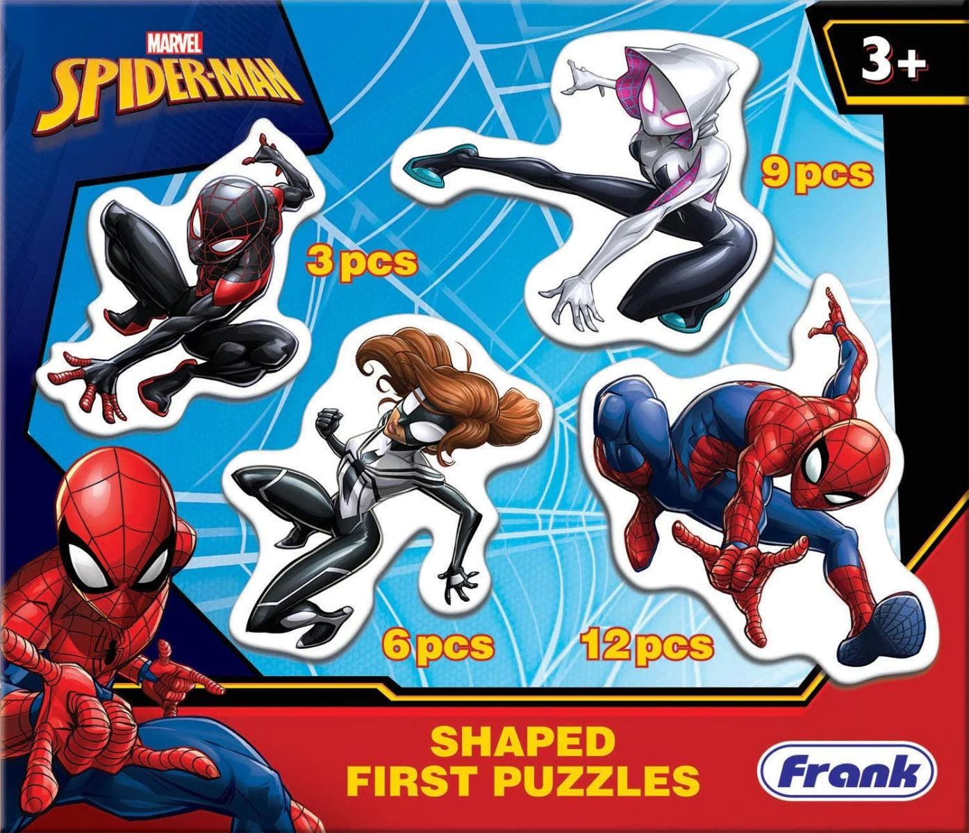 Frank Marvel's Spider-Man - Shaped First Puzzles Puzzle