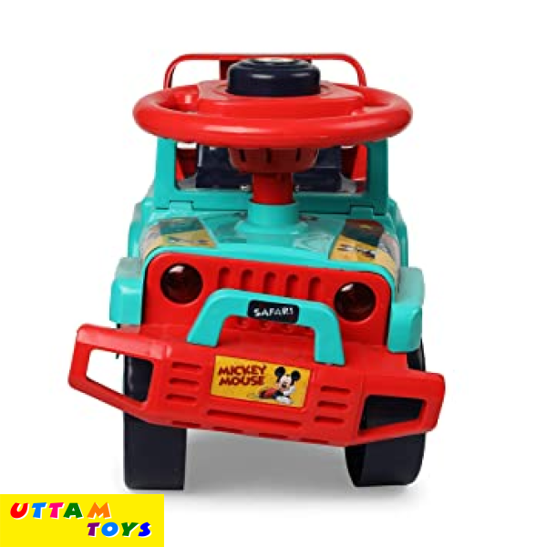 oyzone Ride on Car with Music & Horn (Mickey Mouse Safari)