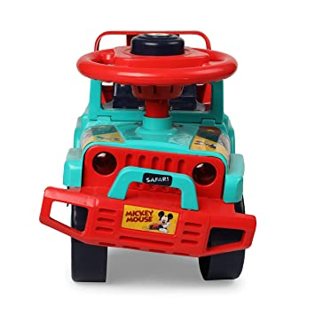 oyzone Ride on Car with Music & Horn (Mickey Mouse Safari)