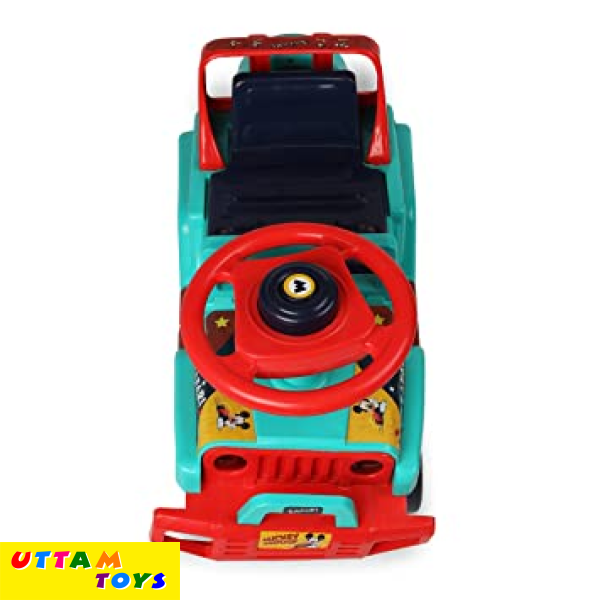 oyzone Ride on Car with Music & Horn (Mickey Mouse Safari)