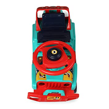 oyzone Ride on Car with Music & Horn (Mickey Mouse Safari)