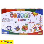 Petals Finger Painting Junior Kit - Multicolor