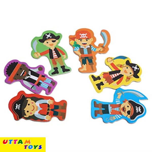 ToyTub Pirates Hexa Ludo with 3D Pirates