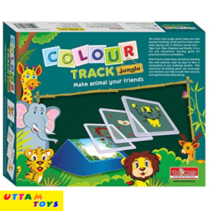 Toymate Colour Track Jungle - Super Fun Animal Puzzle