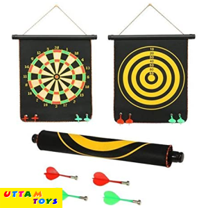 Playking Safety Magnetic Dartboard - Two Sided