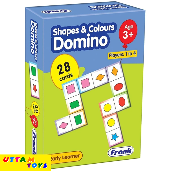 Frank Shapes and Colours Domino (28 Pieces)