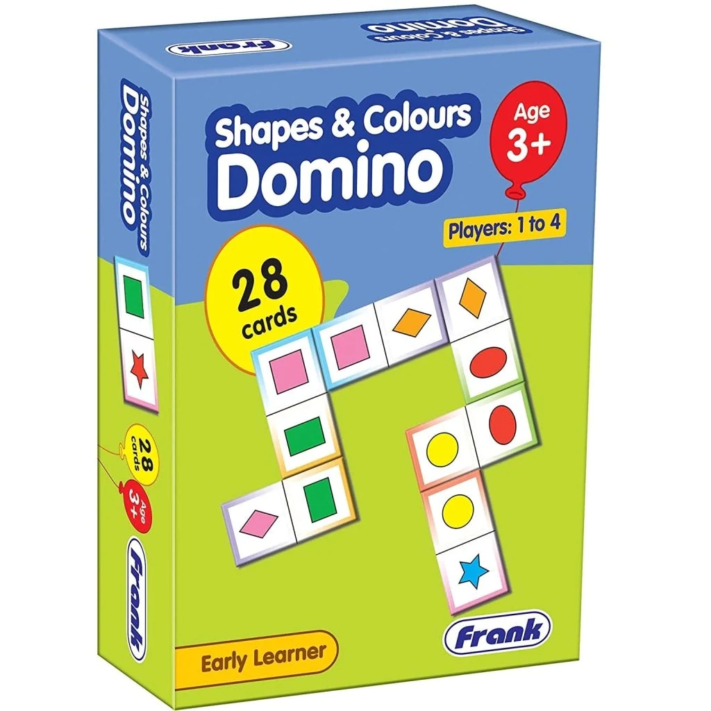 Frank Shapes and Colours Domino (28 Pieces)