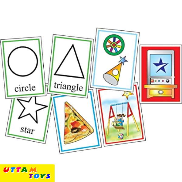 Creative Educational Shapes - Flash Cards (Multi-Color)