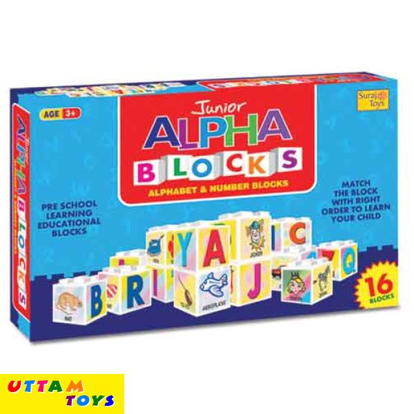 Suraj Toys Junior Alpha Blocks
