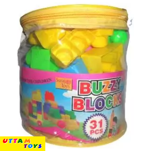 Suraj Toys Buzzy Blocks 31 Pcs