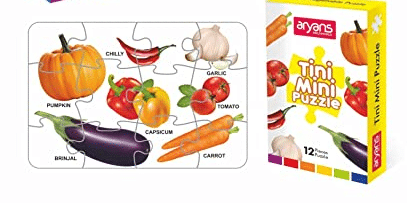 Aryans Tini Mini Puzzles Vegetable