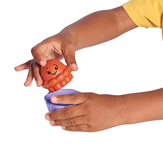 Funskool Tomy Toomies Shake and Sort Cupcakes Toy (Orange)