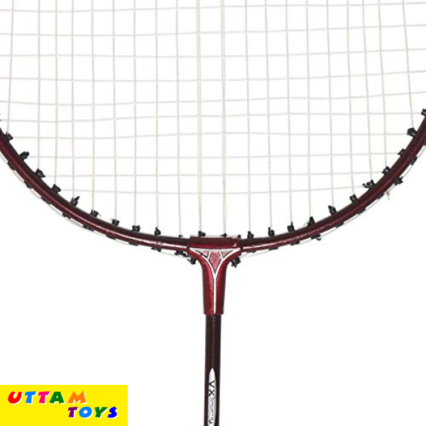 Vector X VXB-10 Set of 2 Badminton Racquets and 3pcs Shuttlecocks for Seniors