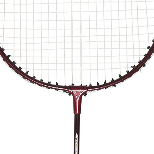 Vector X VXB-10 Set of 2 Badminton Racquets and 3pcs Shuttlecocks for Seniors
