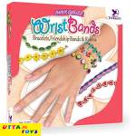 Toy Kraft Paper Quilling - Wrist Bands, Multi Color