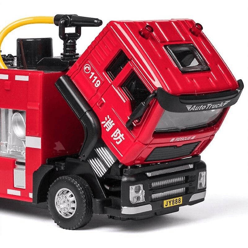 Uttam Toys Fire Truck with Lights, Siren Sound and Water Gun