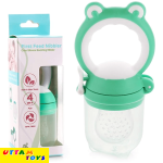R for Rabbit Premium First Feed Soft Silicon Nibbler for Babies | Hygenic & BPA Free| Baby Fruit & Food Veggie Teether