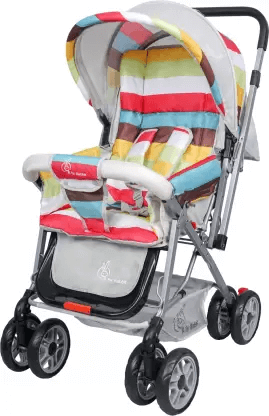 R For Rabbit Lollipop Lite Baby Stroller - Travel Friendly, Easy To Fold, Reversible Handle, Wheel Lock, Adjastable Leg Rest