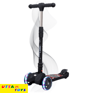 R For Rabbit Road Runner Scooter - PU LED Wheels, 4 Level Height Adjustment, Anti Slip Deck