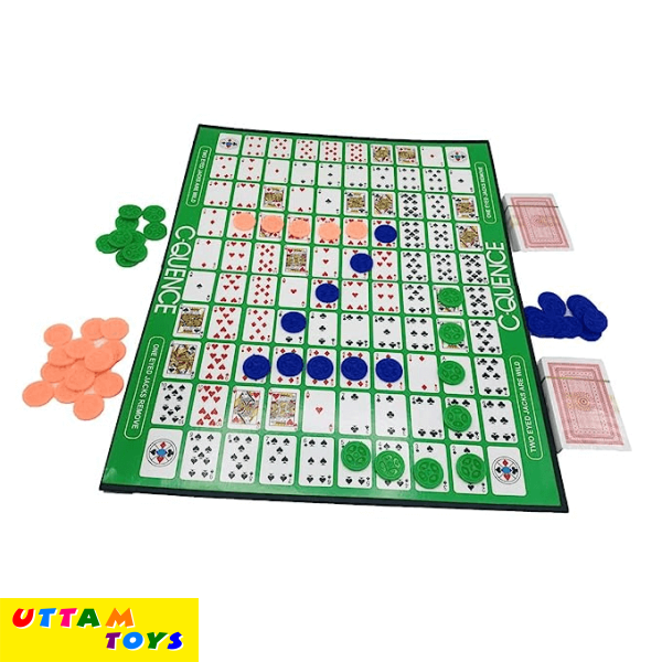 Ajanta Games C-quence Board Game - an exiting Game of Strategy