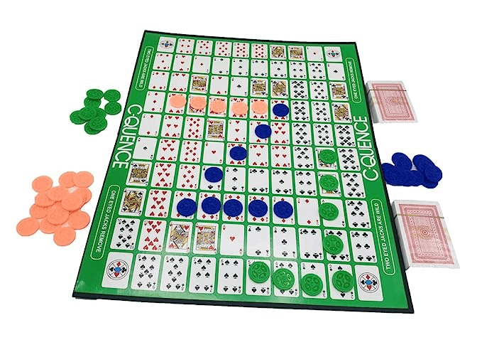 Ajanta Games C-quence Board Game - an exiting Game of Strategy