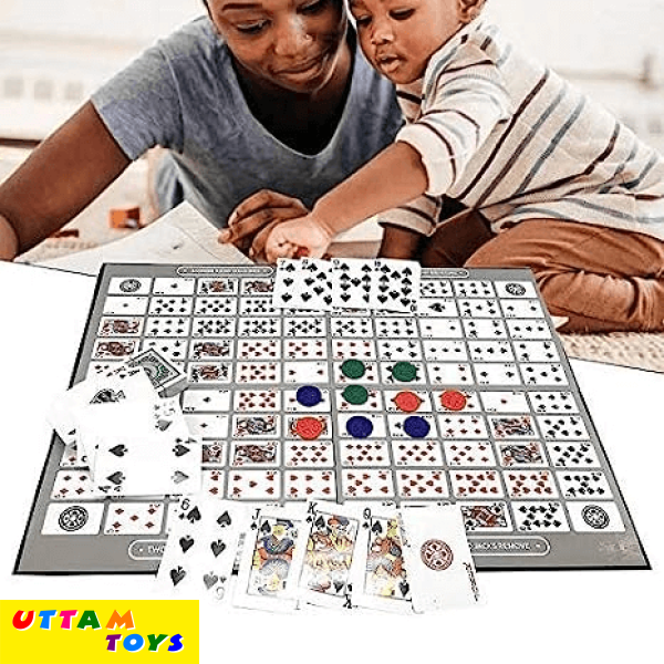 Ajanta Games C-quence Board Game - an exiting Game of Strategy