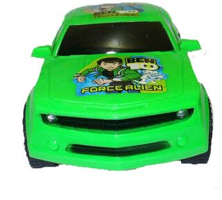 New BEN 10 Musical Car Toy For Kids With 360 Degrees Rotation Function
