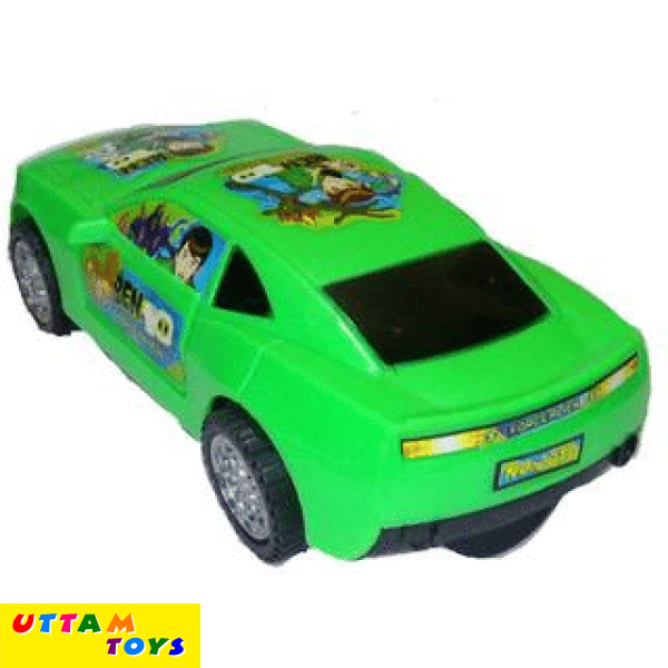 New BEN 10 Musical Car Toy For Kids With 360 Degrees Rotation Function