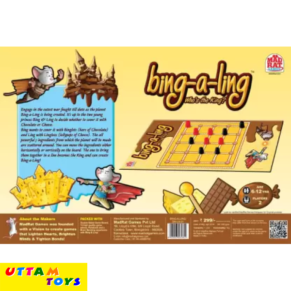 MadRat Games Games Bling-a-ling Educational Board Games Board Game