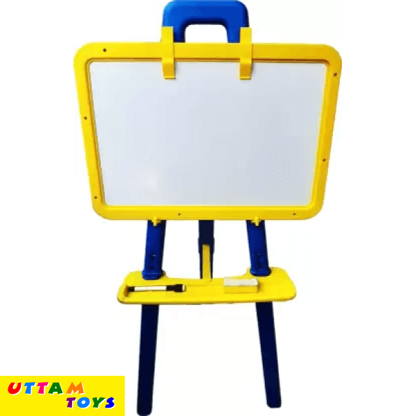 Kirat Chhota Bheem 5 in 1 Easel Board for Kids (Yellow & Blue)