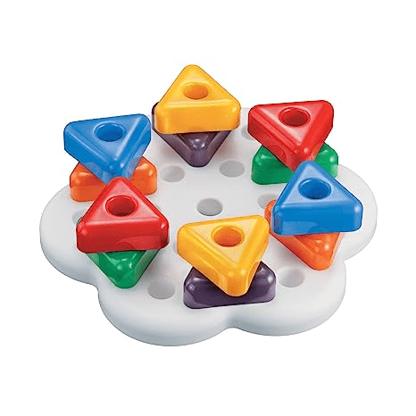 Quercetti Daisy Basic Triangoli, Multi Color