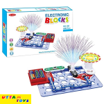 Electronic Blocks LED Fun || Colorful Fan || Fiber Tree || Tilt Sensor || Conduction Detector || 12 Pcs