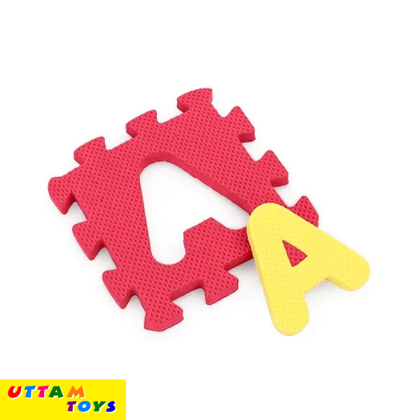 Uttam Toys Eva Puzzle Mat Small Multicolor - 36 Pieces