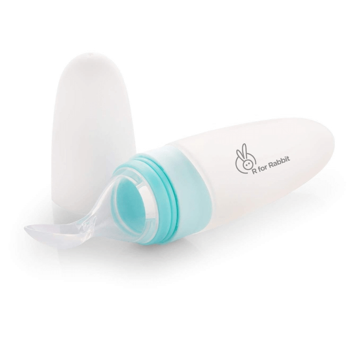 R For Rabbit Silicone Feeding Bottle Spoon