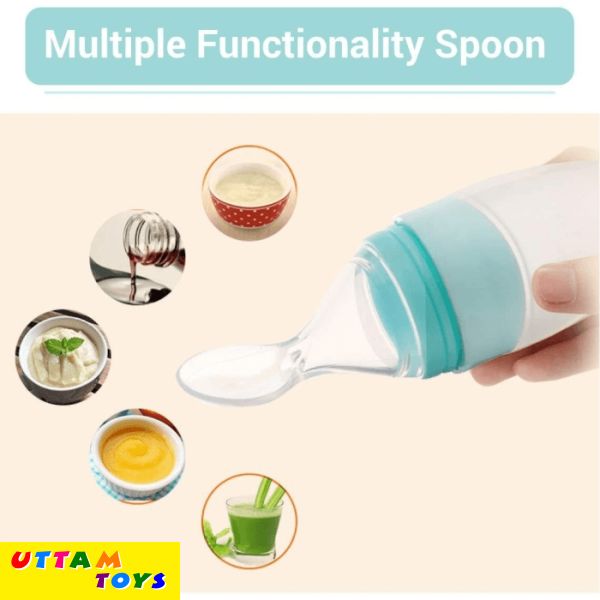 R For Rabbit Silicone Feeding Bottle Spoon