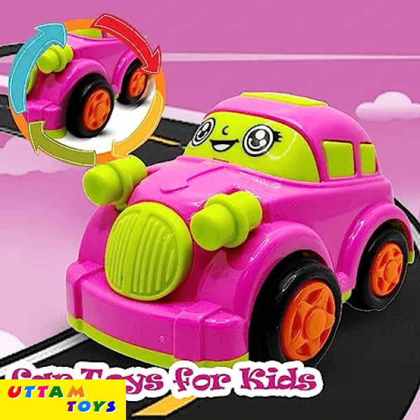 Uttam Toys Plastic Unbreakable Friction Powered Toy Car - Multicolour