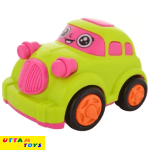 Uttam Toys Plastic Unbreakable Friction Powered Toy Car - Multicolour