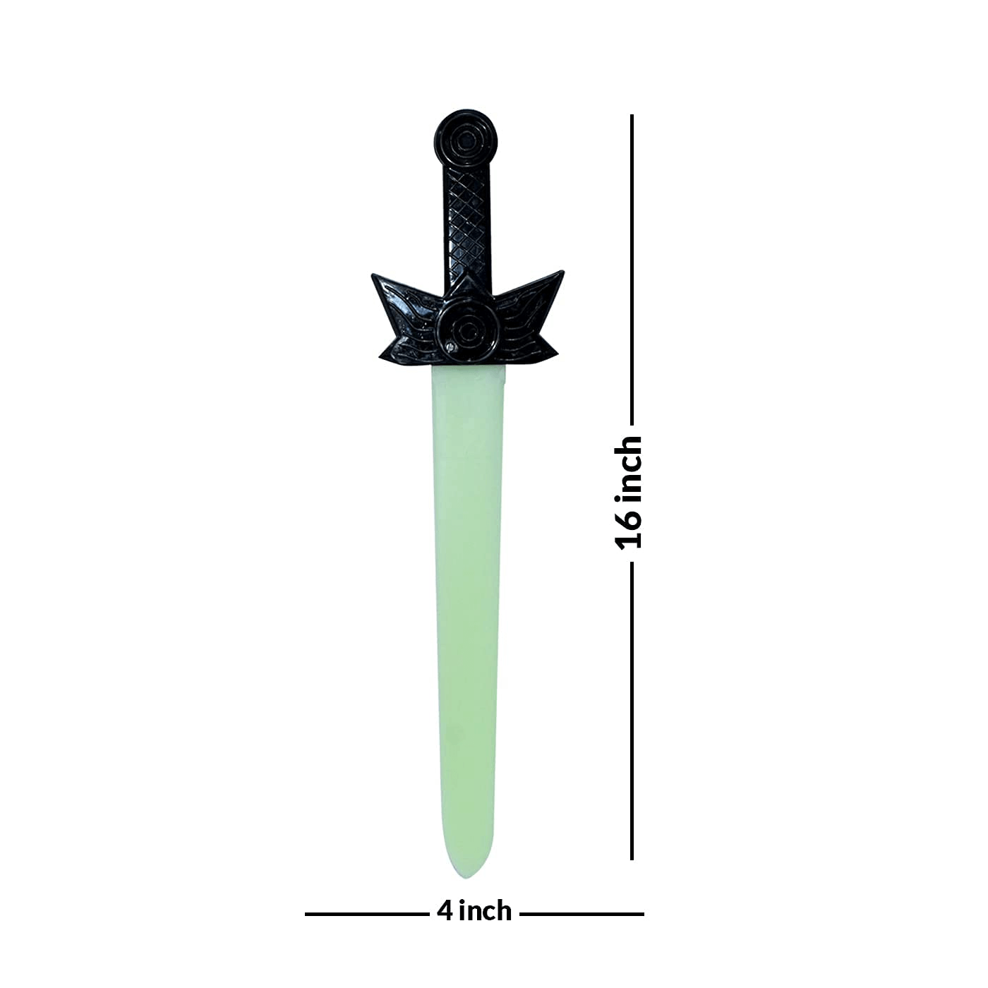 Uttam Toys Glow in The Dark Sword LED Glow Light-Up Weapon Toy Dark Glow Talwar Role Play Toys