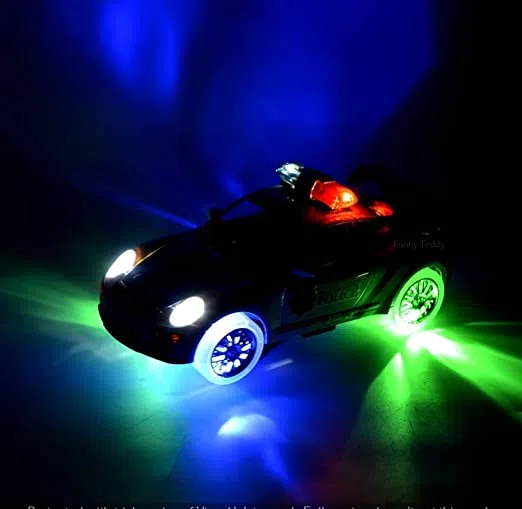 Police car toy cheap with flashing lights