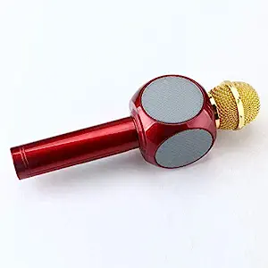 Wireless/Bluetooth Karaoke Microphone Handheld Condenser Microphone with Bluetooth Speaker