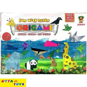 Jenny Origami (Art of Paper Folding) Fun Game for Kids in Theme of Jungle,Ocean and Sky World