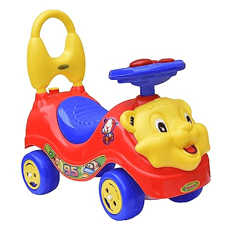 Playtool Lion Rider with Music for Baby & Backrest