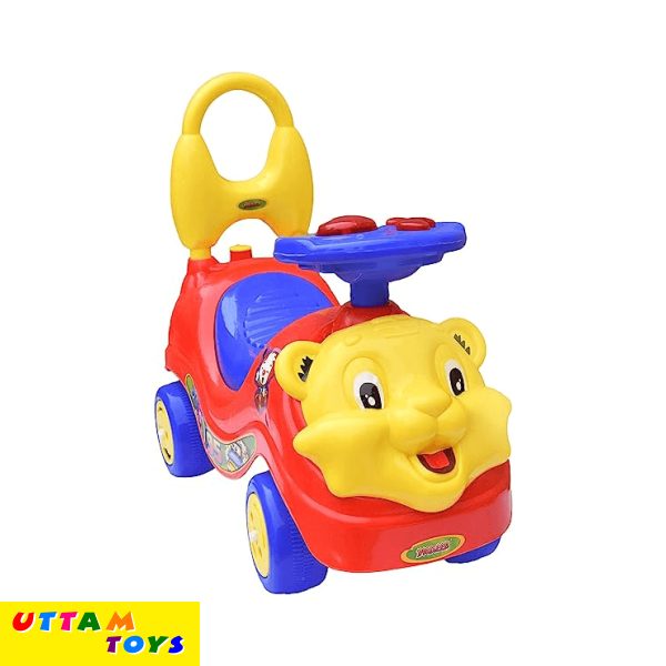 Playtool Lion Rider with Music for Baby & Backrest