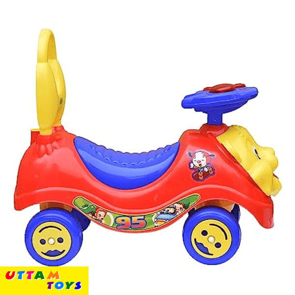 Playtool Lion Rider with Music for Baby & Backrest