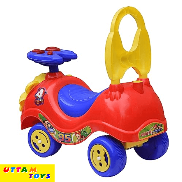 Playtool Lion Rider with Music for Baby & Backrest