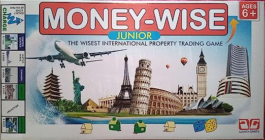 Ajanta Game Phactory Money-Wise Junior Property Trading Game