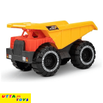 Monster Machines Friction Powered Push and Go Dumper Construction Truck Toys (Red/Yellow)