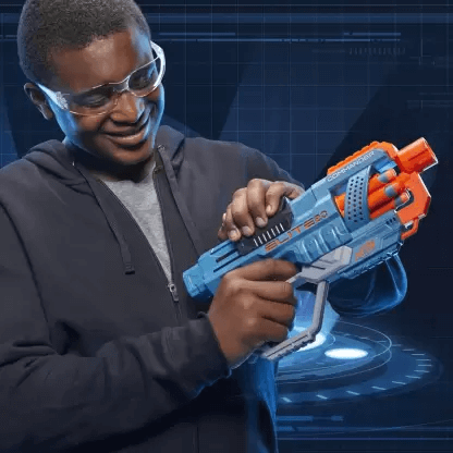 Nerf Elite 2.0 Commander RD-6 Dart Toy Blaster,6-Dart Rotating Drum,Incl. 12 Darts Guns & Darts