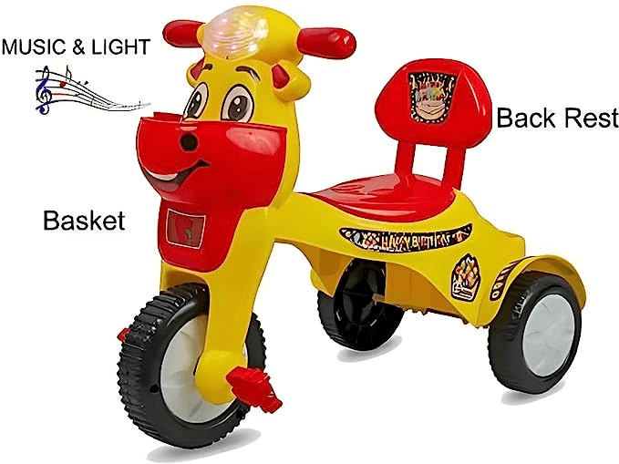 Panda Happy Birthday Tricycle with Music & Light
